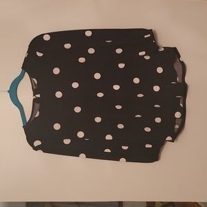 Polka dot top
